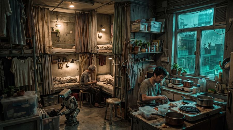 The shared room